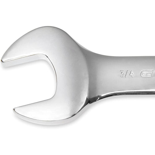 GearWrench 9507 7 Piece SAE Stubby Combination Ratcheting Wrench Set