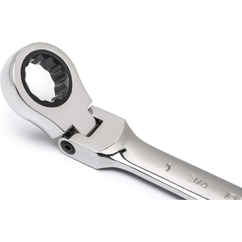 GearWrench 9705 5/16" 72-Tooth 12 Point Flex Head Ratcheting Combination Wrench