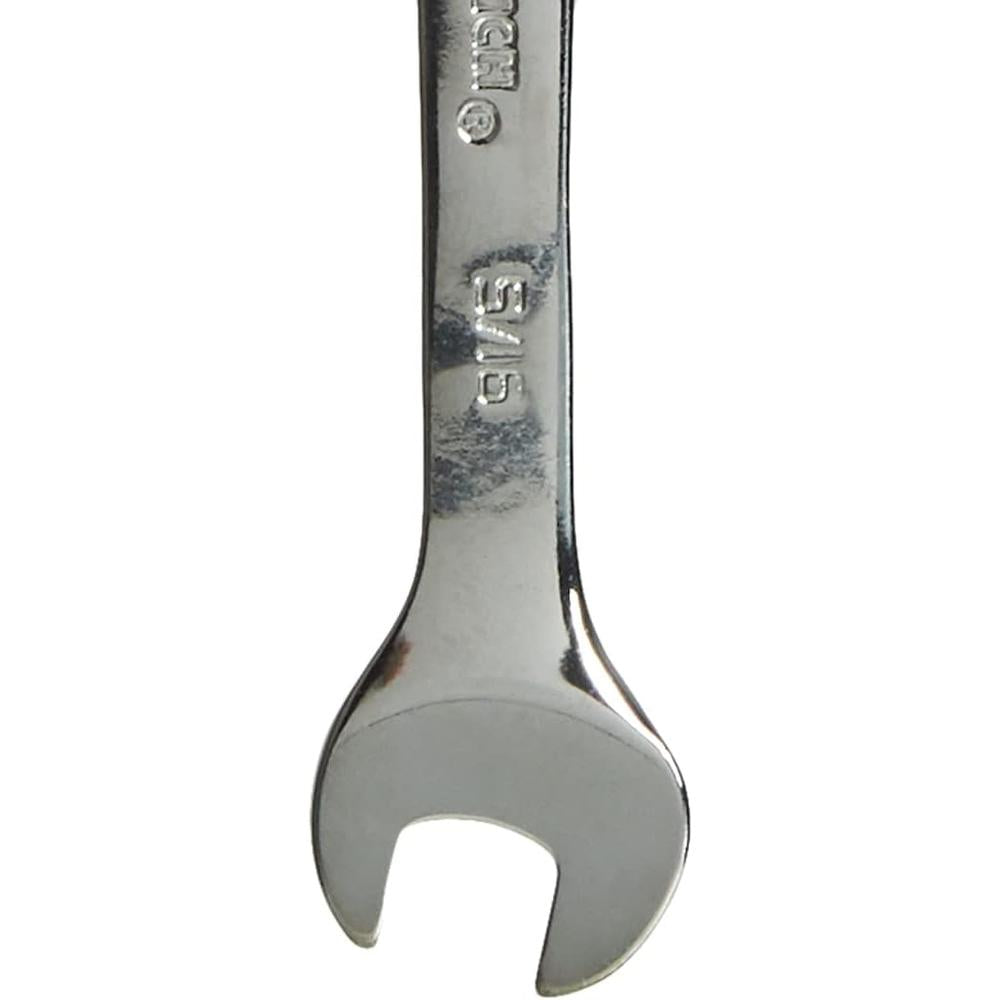 GearWrench 9705 5/16" 72-Tooth 12 Point Flex Head Ratcheting Combination Wrench