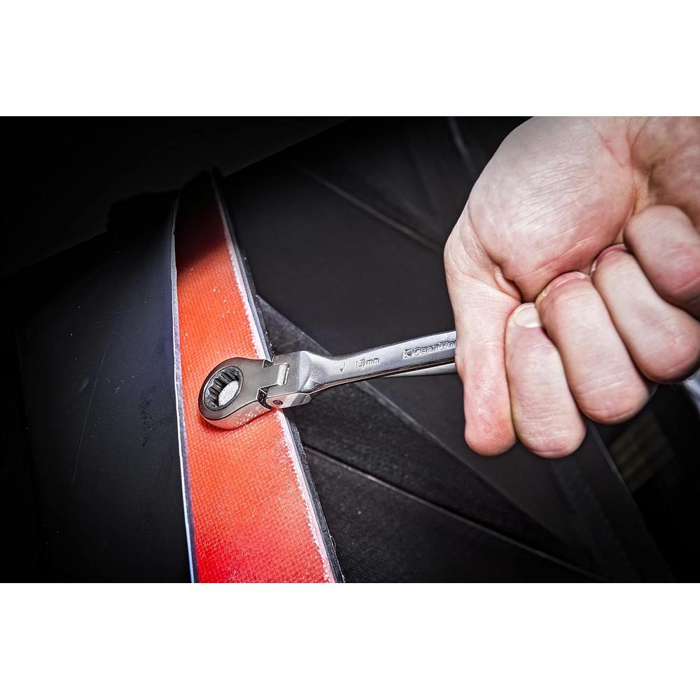 GearWrench 9914D 14mm 72-Tooth 12 Point Flex Head Ratcheting Combination Wrench