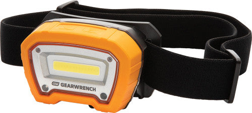 GearWrench GWHL400 Rechargeable Head Lamp, 400/200 Lumens
