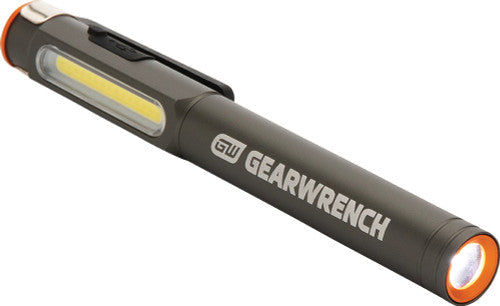 GearWrench GWPL Rechargeable Pen Light, 300/100 Lumens