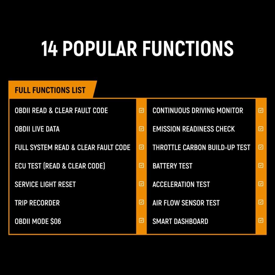 GearWrench GWSCAN Everyday Diagnostic Tool Bluetooth Obdii Tester