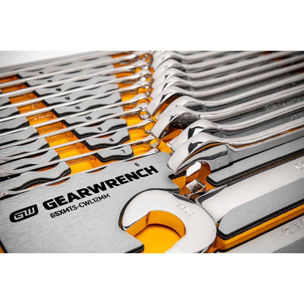 GearWrench MEGAMOD1268 1268-Pc Megamod Master Technician Set In Modular Foam Trays With Tool Storage