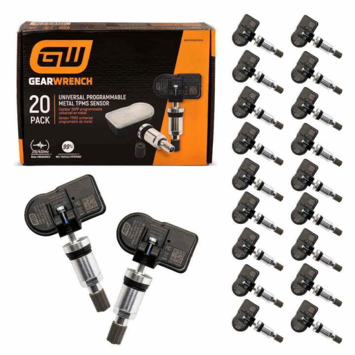 GearWrench GWTPMSM20PK Universal Programmable Metal TPMS Sensor (20-Pack)