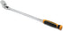 Gearwrench 81372T 1/2" Drive 90T Locking Flex Head Teardrop Ratchet, 24" - MPR Tools & Equipment