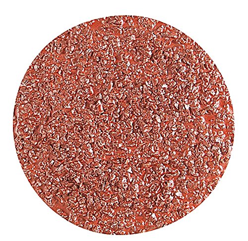 Gemtex Abrasives 21230305 Resin Fiber Disc. Paper Backing. Aluminum Oxide. R Grit. Roll on. 1" Width. 3" Length. Red (Pack of 25) - MPR Tools & Equipment