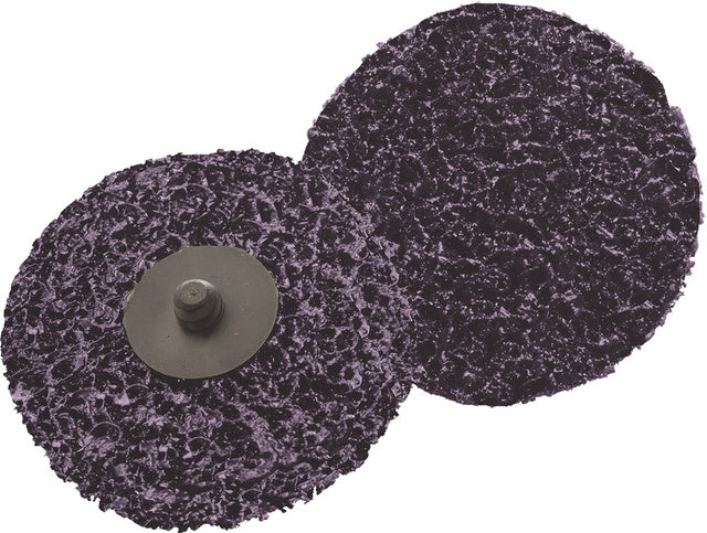 Gemtex Abrasives 56064 4.5" BRITEPREP Strip Away® Silicone Carbide Discs, Supreme (Purple), 7/8" Arbor, Pack Of 5 - MPR Tools & Equipment