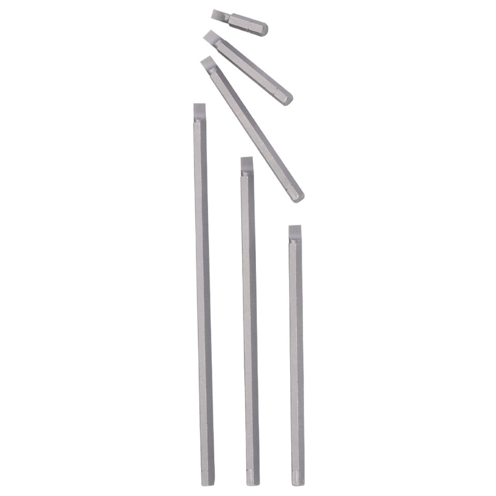 Genius Tools GNS1150 1/4 "Hex 5Mm Slotted Bit 30Mm - MPR Tools & Equipment