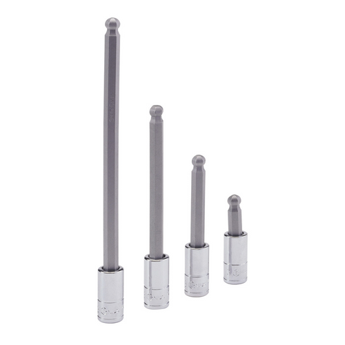 Genius Tools GNS208-2536 1/4"Dr.6Mm Hex Socket 100Mml - MPR Tools & Equipment