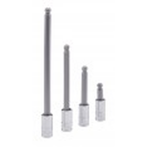 Genius Tools GNS208-4136 1/4"Dr Hex 6Mm 45Mml Bit Sock - MPR Tools & Equipment