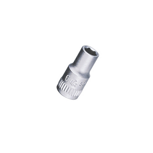 Genius Tools GNS2225045 1/4"Dr. 4.5Mmx25Ml Hand Socket - MPR Tools & Equipment
