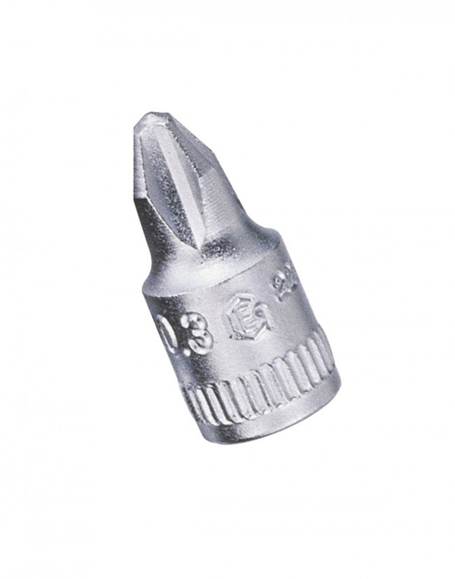 Genius Tools GNS222602 1/4"Dr. #2 Philips Bit Chr.Soc - MPR Tools & Equipment