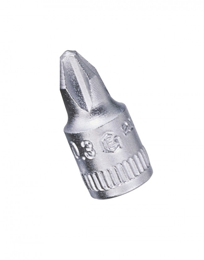 Genius Tools GNS222603 1/4"Dr. #3 Philips Bit Chr.Soc - MPR Tools & Equipment