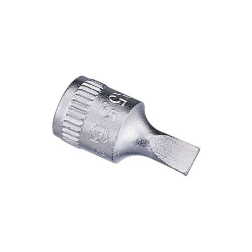 Genius Tools GNS222695 1/4"Dr. 1.6X9.7 Slotted Bit So - MPR Tools & Equipment