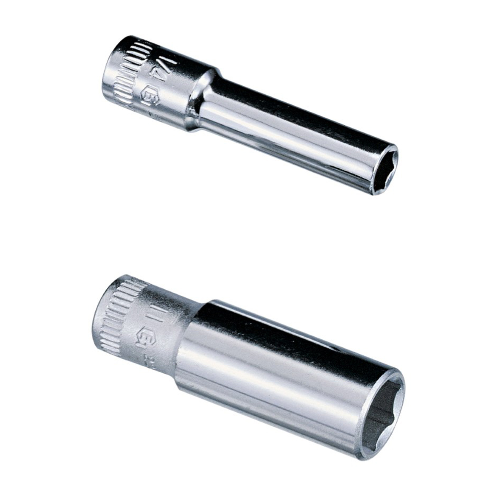 Genius Tools GNS225209 1/4"Dr. 9Mm Deep Hand Socket - MPR Tools & Equipment