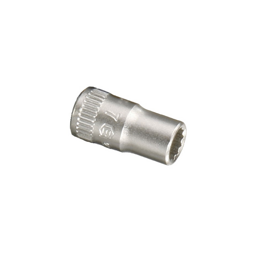 Genius Tools GNS232505 1/4"Dr. 5Mm 12Pt Hand Socket - MPR Tools & Equipment