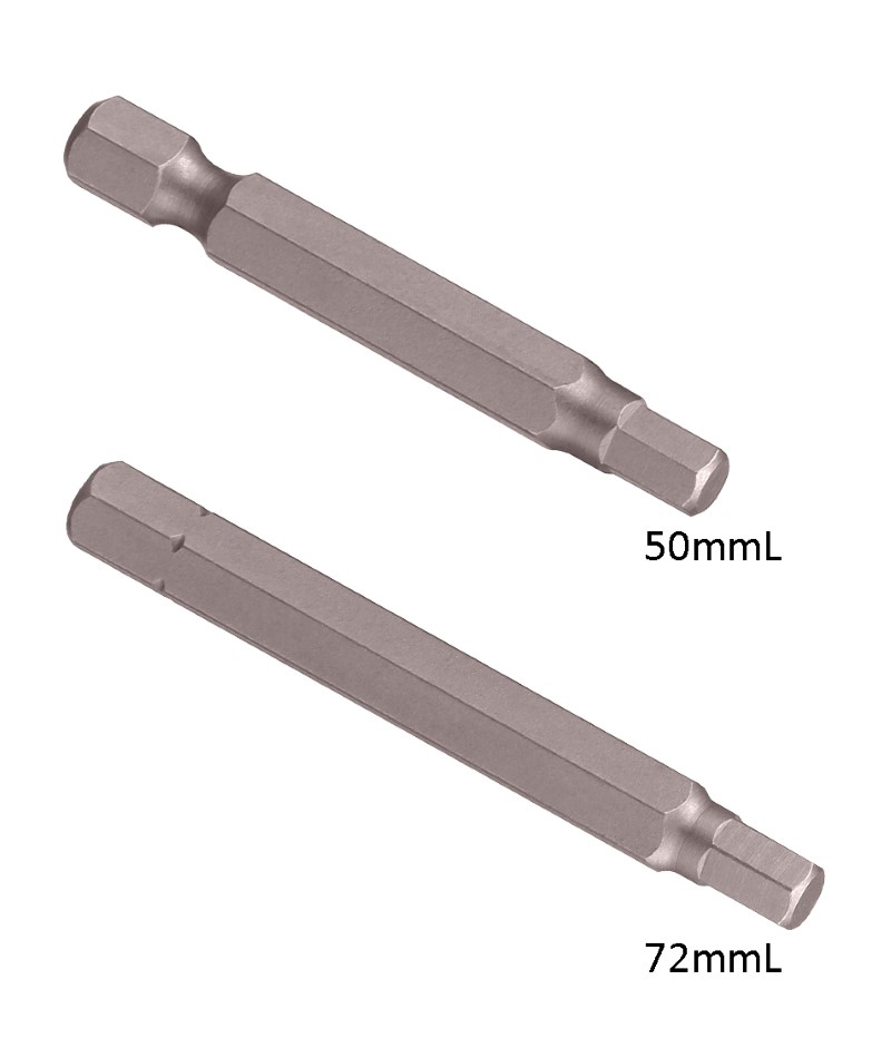 Genius Tools GNS265030 1/4"Hex. 3Mm Hexagon Bit 50L - MPR Tools & Equipment