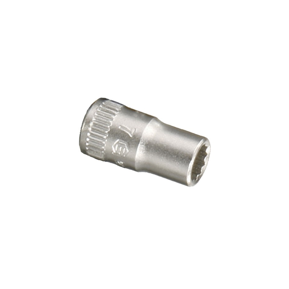 Genius Tools GNS272510 1/4"Dr.5/16"(12Pt)Hand Socket - MPR Tools & Equipment