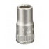 Genius Tools GNS272518 1/4" Dr. 9/16"(12 Pt.) Hand Socket - MPR Tools & Equipment