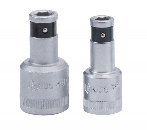 Genius Tools GNS283508 1/4"Dr. 1/4"Hex Bit Holder - MPR Tools & Equipment