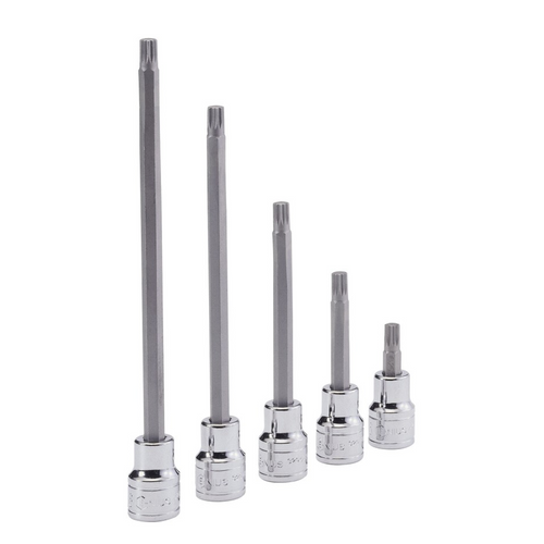 Genius Tools GNS308-8506 3/8" Dr. M6 Triple Square Bit Socket 110Mml - MPR Tools & Equipment