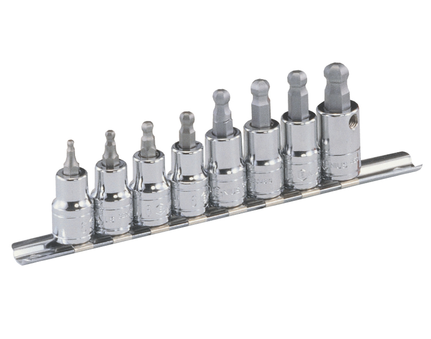 Genius Tools GNS312-5124 3/8"Dr 3/8"Wobble Hex Bit Skt - MPR Tools & Equipment