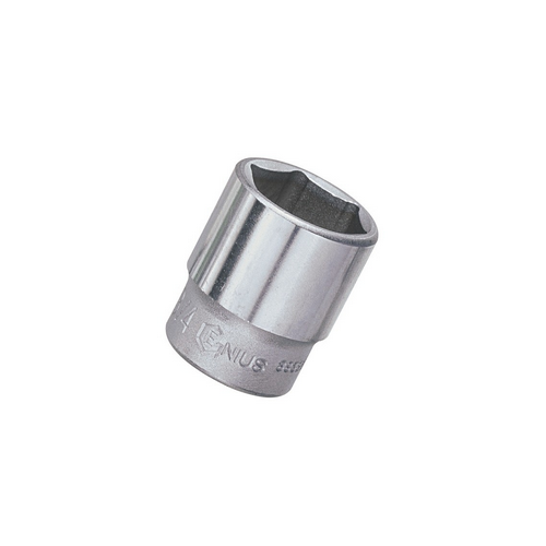 Genius Tools GNS323208 3/8"Dr. 8Mm Chrome Hand Socket - MPR Tools & Equipment