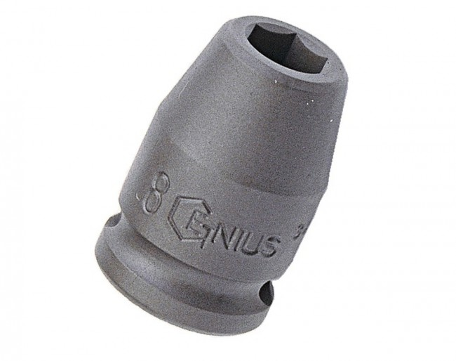 Genius Tools GNS343210 3/8"Dr. Impact Socket 10Mm - MPR Tools & Equipment