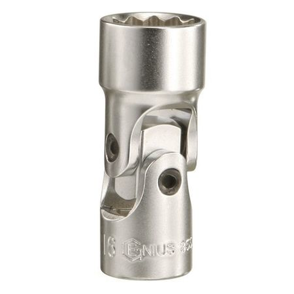 Genius Tools GNS355618 3/8"Dr.18Mm Hand Socket - MPR Tools & Equipment
