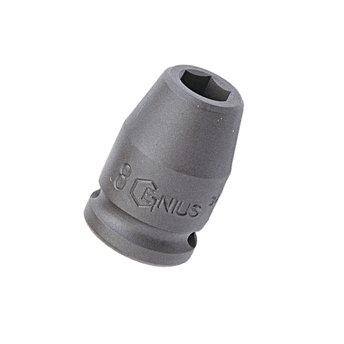 Genius Tools GNS363224 3/8"Dr. Impact Socket Sae 3/4" - MPR Tools & Equipment