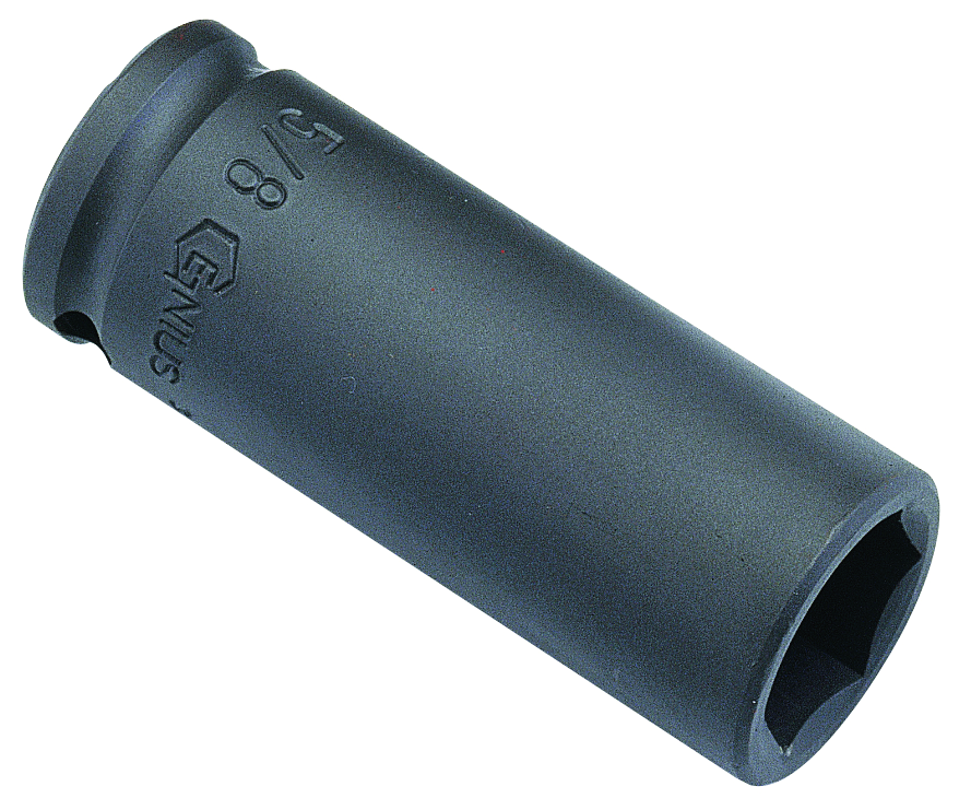 Genius Tools GNS366308 3/8"Dr.1/4"Cr-Mo Deep Socket - MPR Tools & Equipment