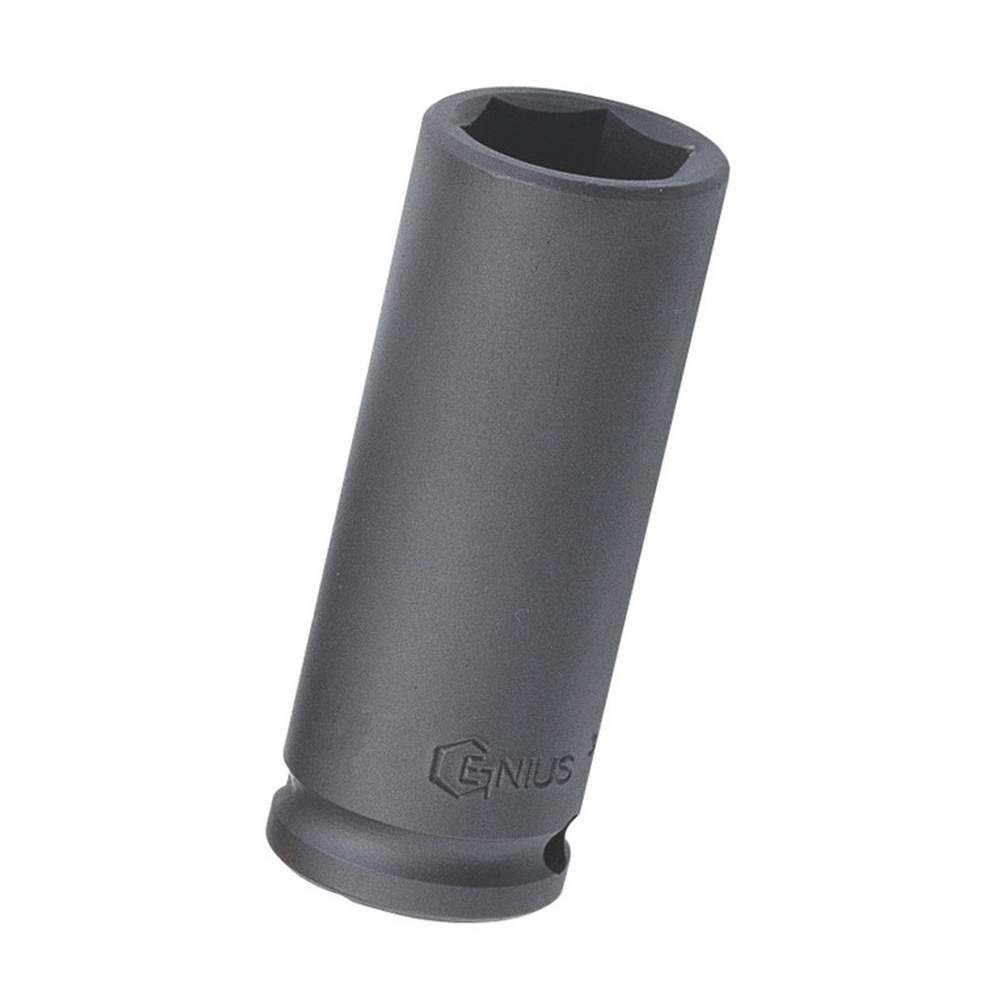 Genius Tools GNS366319 3/8"Dr. Deep Impact Socket 19/ - MPR Tools & Equipment