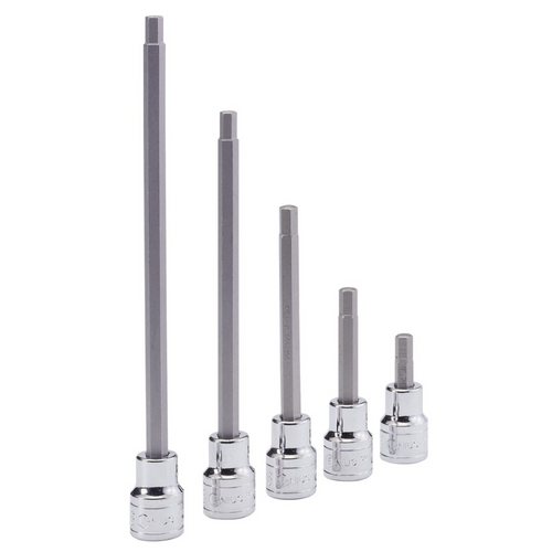 Genius Tools GNS408-3514 1/2" Dr. 7/32" Hex Bit Socket 110Mml - MPR Tools & Equipment