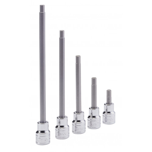 Genius Tools GNS410-2847 1/2"Dr.7Mm 230Mml Bit Socket - MPR Tools & Equipment