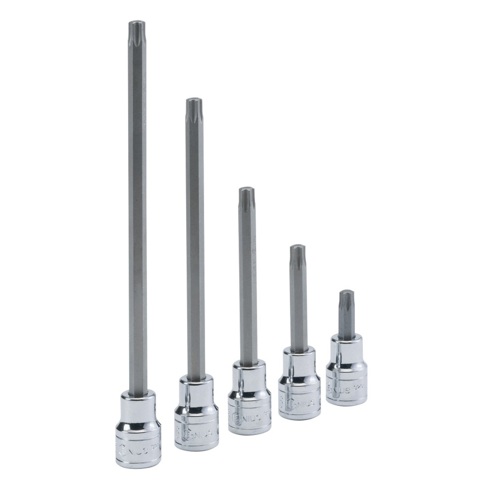 Genius Tools GNS410-6650 1/2" Dr. T-50 Star Bit Socket 150Mml - MPR Tools & Equipment