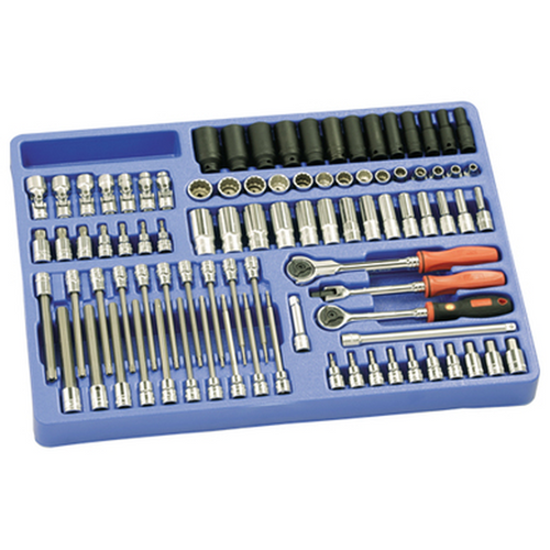 Genius Tools GNS414-3828 1/2" Dr. 7/16" Hex Bit Socket 230Mml - MPR Tools & Equipment