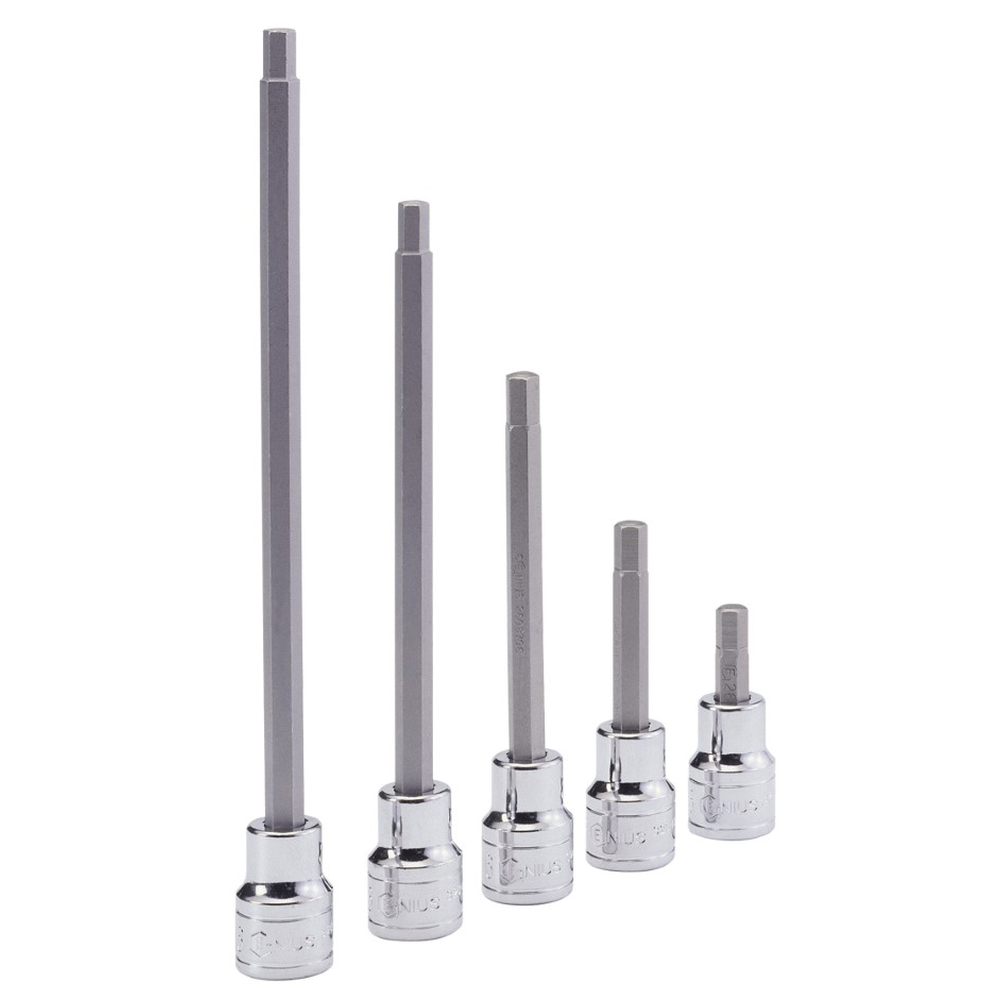 Genius Tools GNS416-3632 1/2" Dr. 1/2" Hex Bit Socket 150Mml - MPR Tools & Equipment