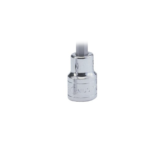 Genius Tools GNS424312 1/2"Dr 12Mm Hex Bit Holder 43M - MPR Tools & Equipment