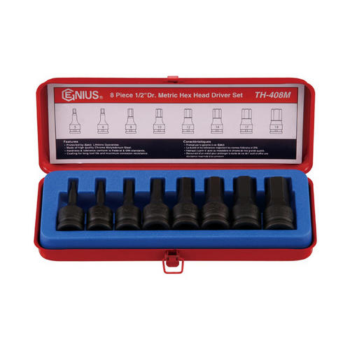 Genius Tools GNS440-2750 1/2"Dr 10Mm Hex Bit Socket - MPR Tools & Equipment