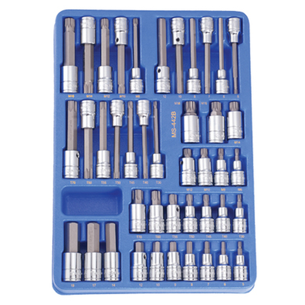 Genius Tools GNS442-8512 1/2"Dr M12 Bit Socket 150Mml - MPR Tools & Equipment