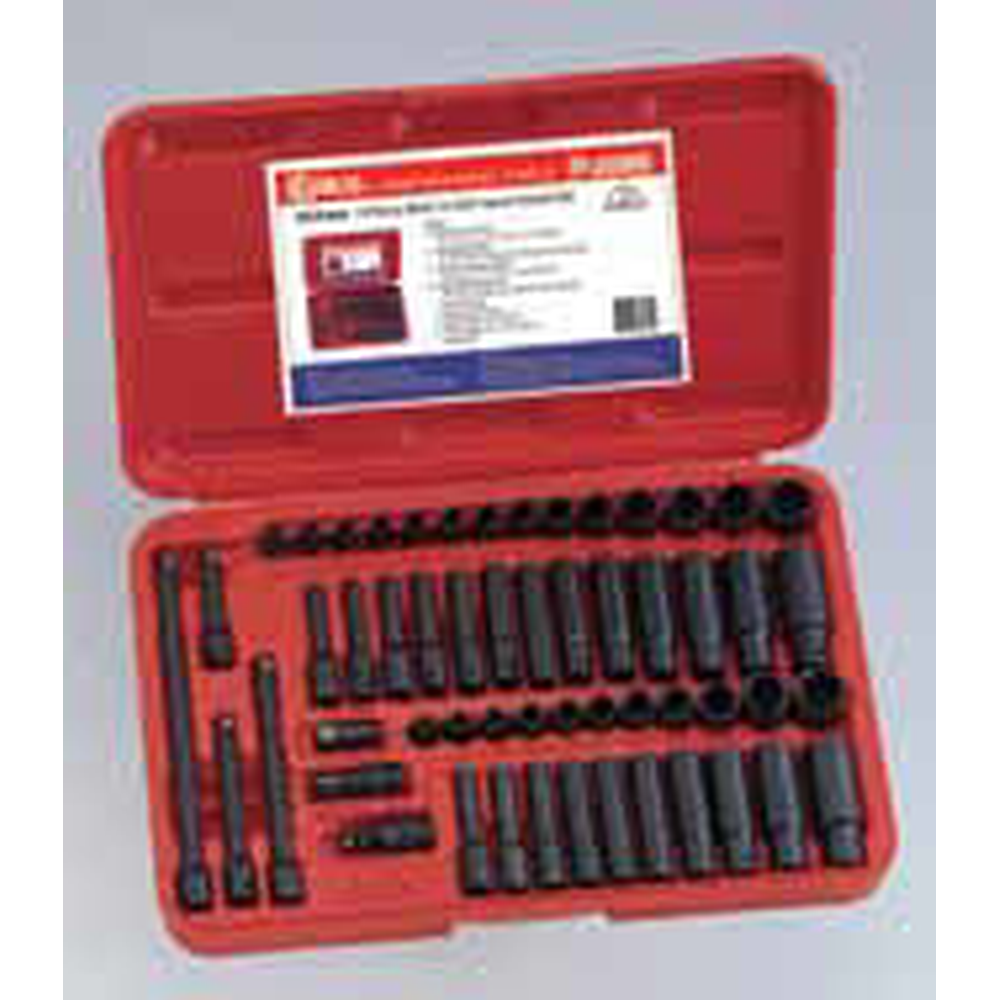 Genius Tools GNS443811 1/2"Dr. Thin Wall Imp. S. Met. - MPR Tools & Equipment
