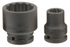 Genius Tools GNS453808 1/2"Dr.8Mm Thin Impact Socket - MPR Tools & Equipment