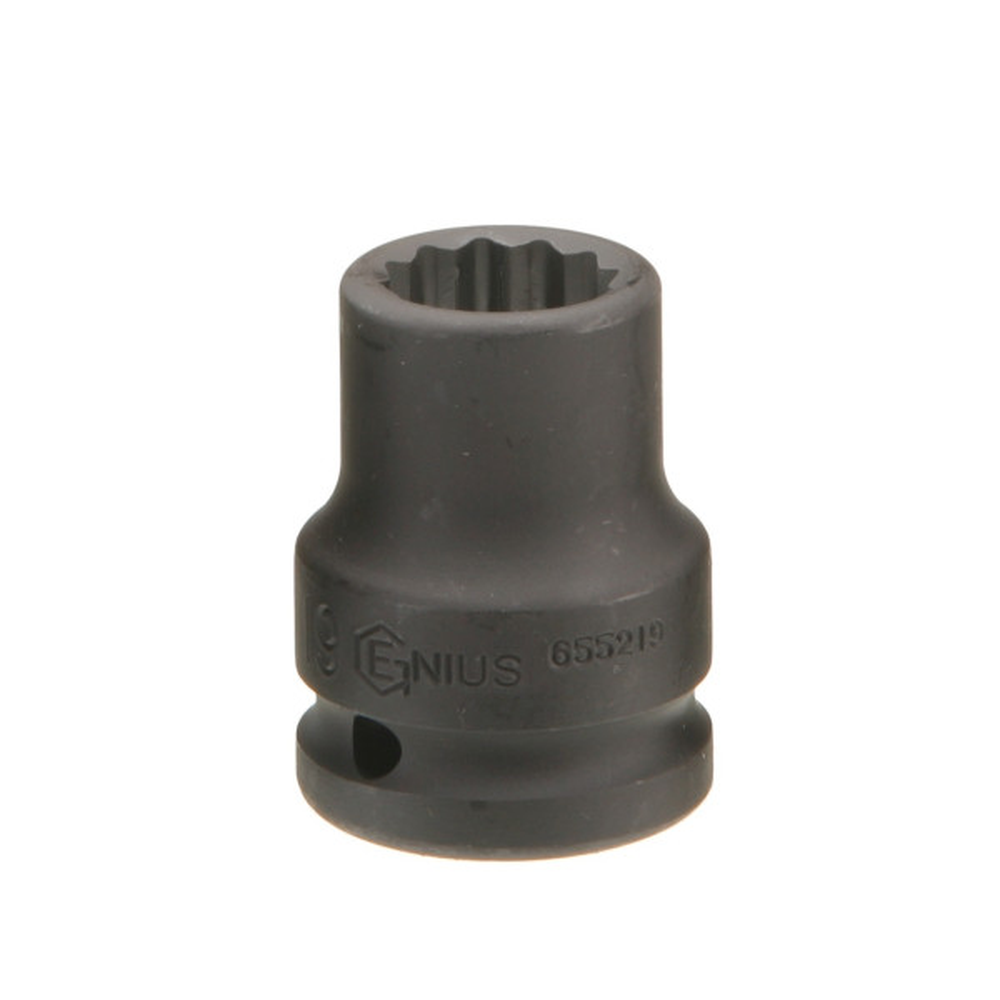 Genius Tools GNS453834 1/2" 34Mm Thin Impact Socket - MPR Tools & Equipment