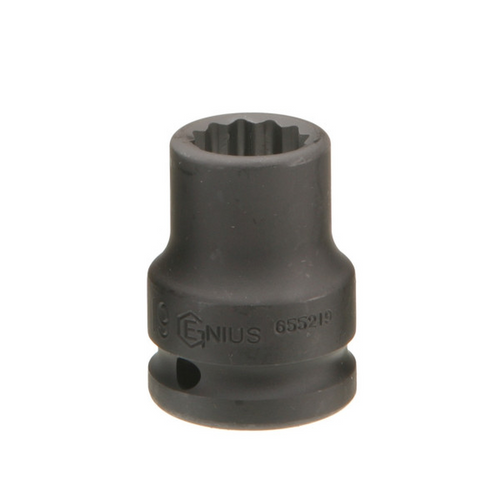Genius Tools GNS453834 1/2" 34Mm Thin Impact Socket - MPR Tools & Equipment