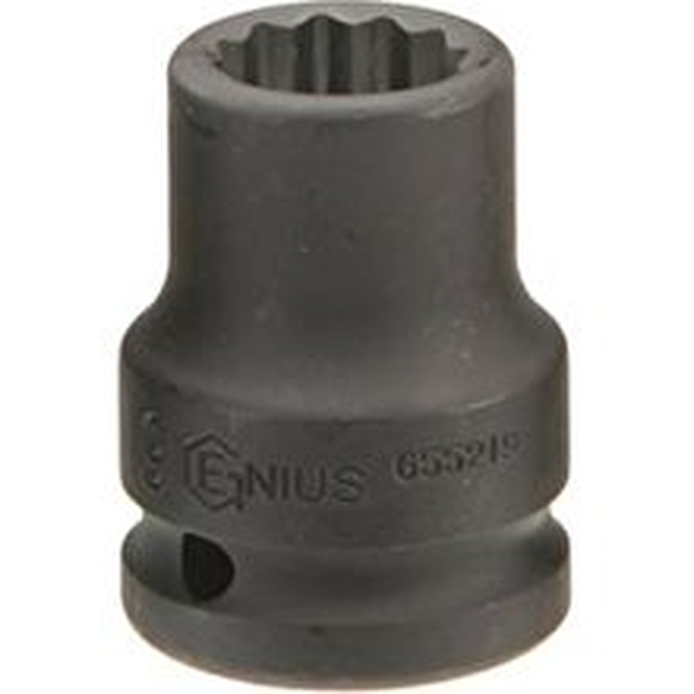 Genius Tools GNS453839 1/2" 39Mm Thin Impact Socket - MPR Tools & Equipment