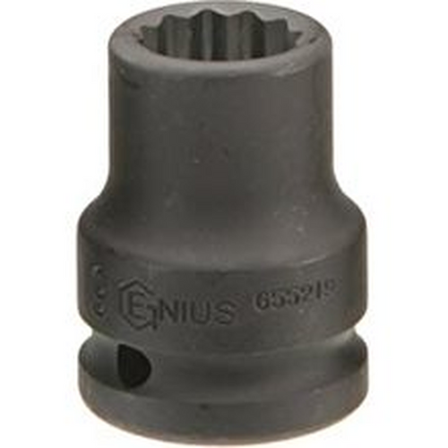 Genius Tools GNS453839 1/2" 39Mm Thin Impact Socket - MPR Tools & Equipment