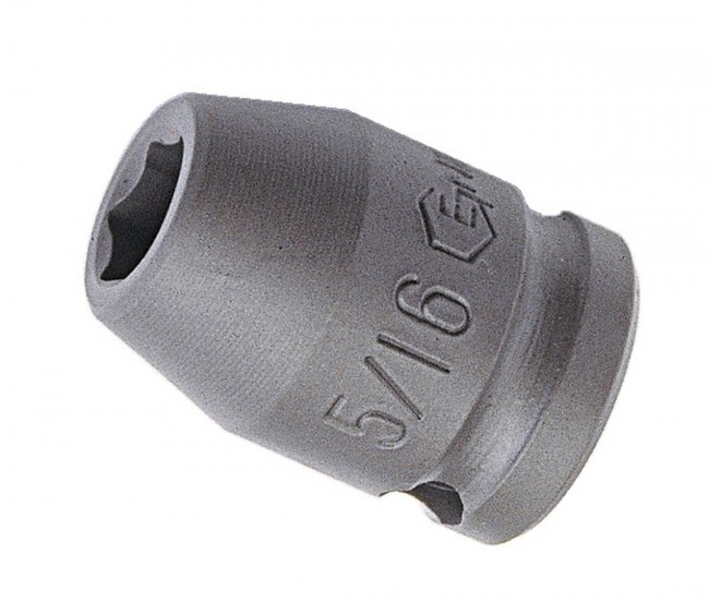 Genius Tools GNS463828 1/2" Dr. 7/8" Cr-Mo Thin Wall Impact Socket - MPR Tools & Equipment