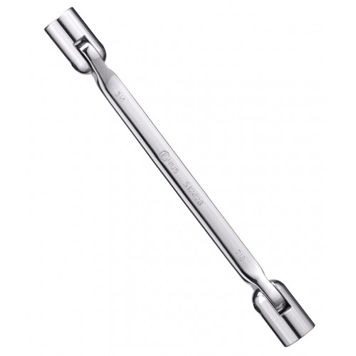 Genius Tools GNS501617 16 X 17Mm Double Flexible Socket Wrench - MPR Tools & Equipment