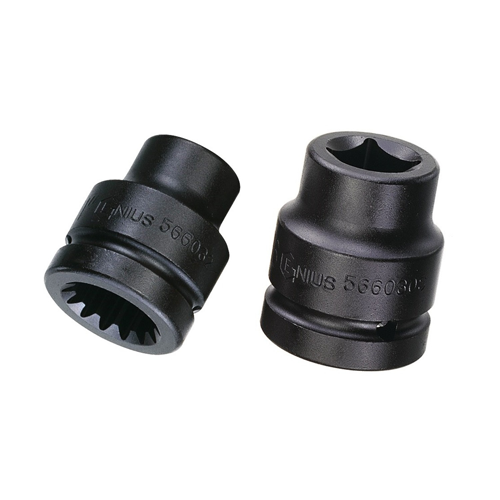Genius Tools GNS569548B #5 Spline Dr. 1 1/2" Impact - MPR Tools & Equipment